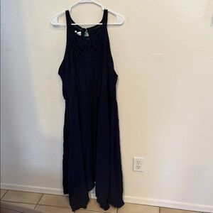 Maurices Dark Blue Sleeveless Dress